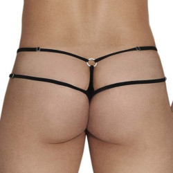 CandyMan String Double Lacet Artémis Noir
